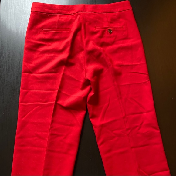 Red J Crew Pants - Picture 4 of 6